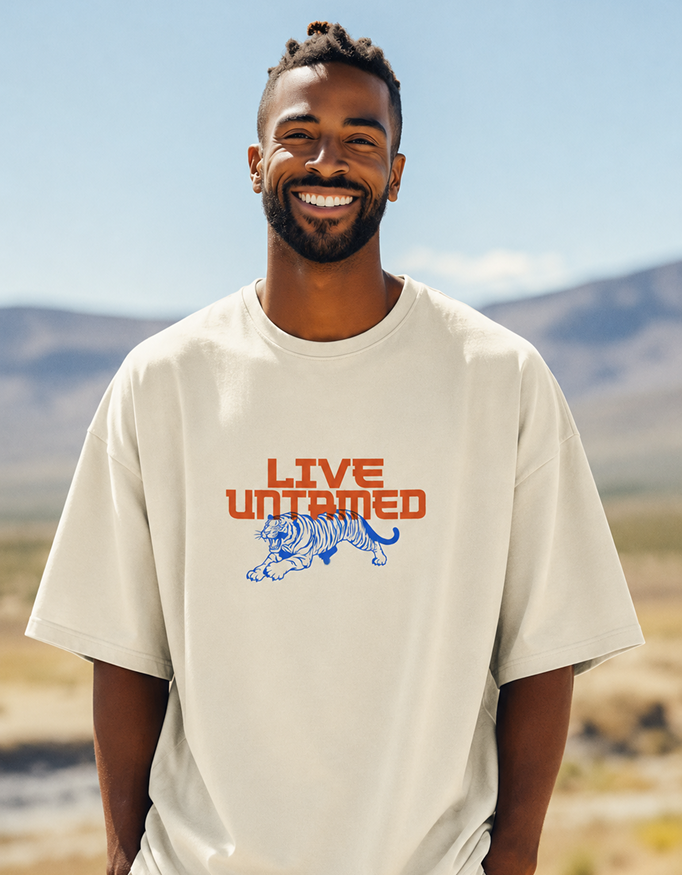 Live Untamed Unisex Oversized Classic T-Shirt