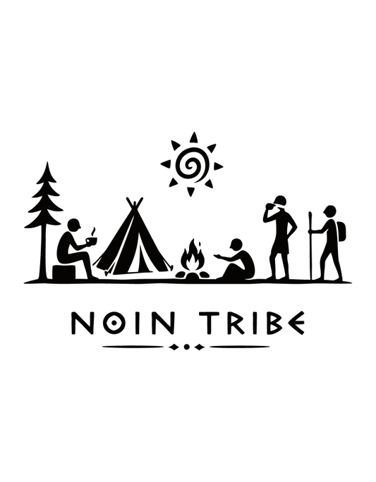NOIN Tribe Graphic Printed Unisex Classic Crew T-Shirt