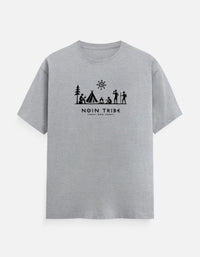 NOIN Tribe Graphic Printed Unisex Classic Crew T-Shirt