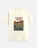 Unisex "It's the Journey That Matters" Graphic Printed Regular Fit T-Shirt